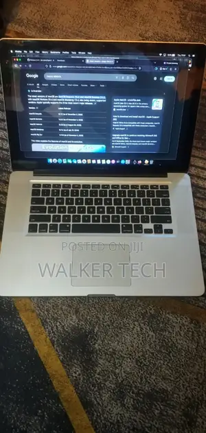 Laptop Apple MacBook Pro 2012 16GB Intel Core I7 SSD 256GB
