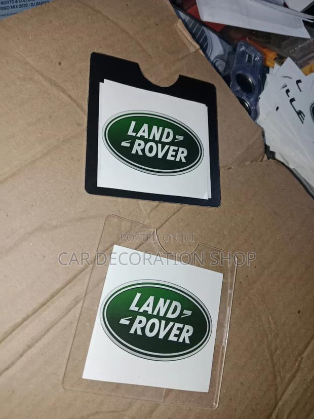Black or Clear Branded Insurance Sticker Pocket - main view
