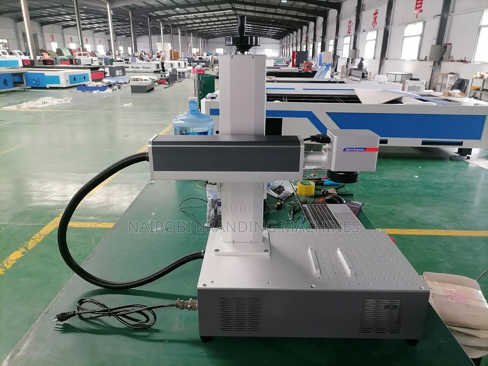 20w Desktop Fiber Laser Marking Marker Engraving Machines for Sale