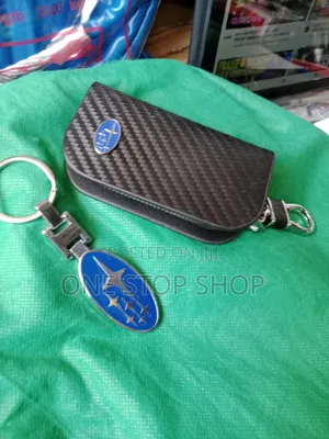 Subaru Banded Key Pocket With Key Chain Holder