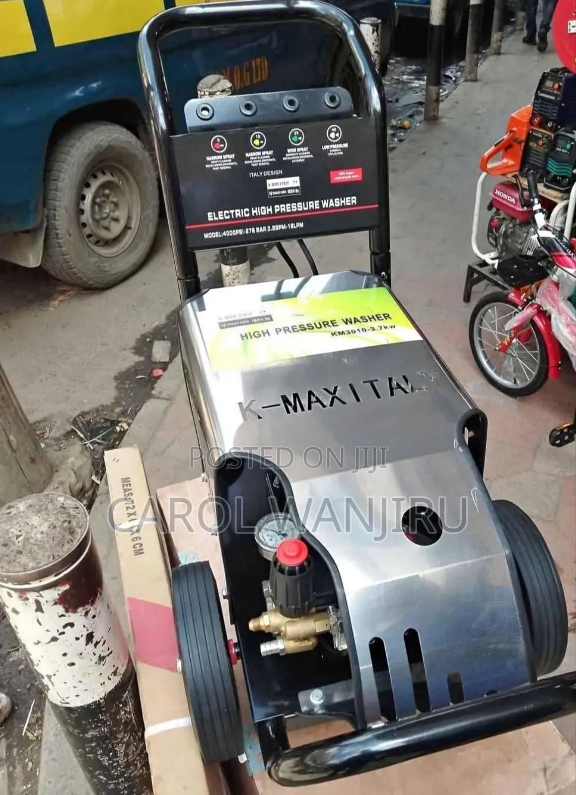 Kmax Pressure Washer Machine/ 4000psi Kmax Carwash Machine