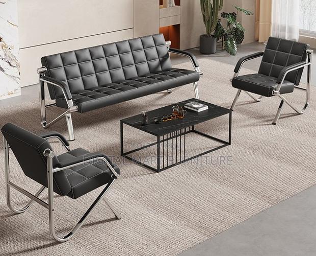 Designer Black Sofa for Five People - thumbnail 7