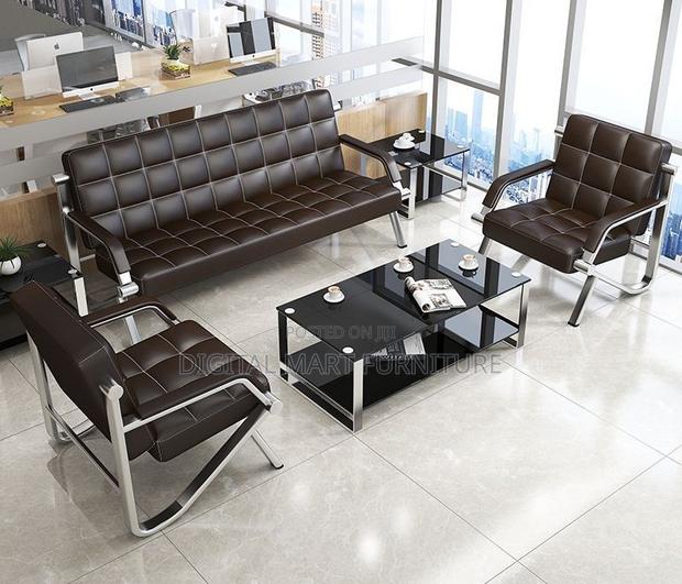 Designer Black Sofa for Five People - thumbnail 8