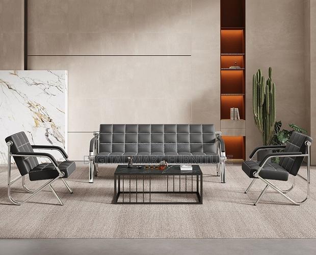Designer Black Sofa for Five People - thumbnail 10