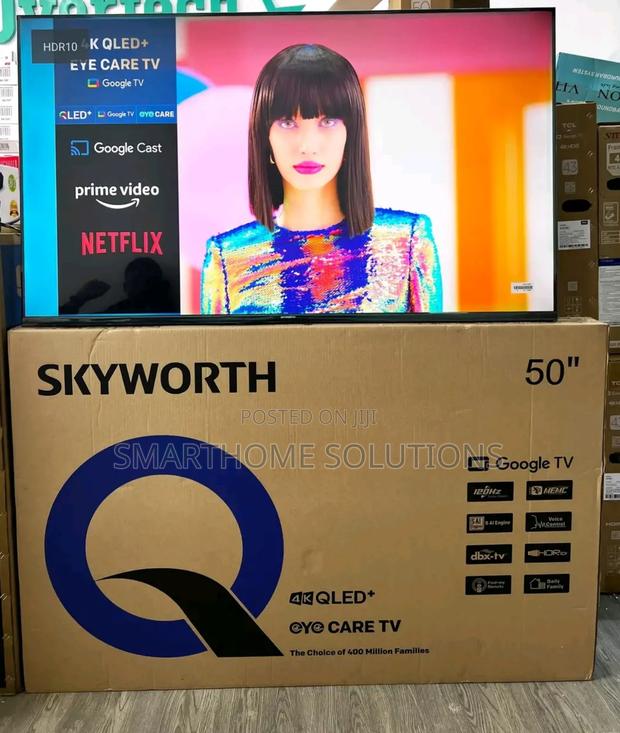 Skyworth 50 Inch Qled Google Tv New 2025 Availability: - thumbnail 2