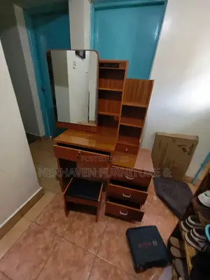 Brown Siding Dressing Table