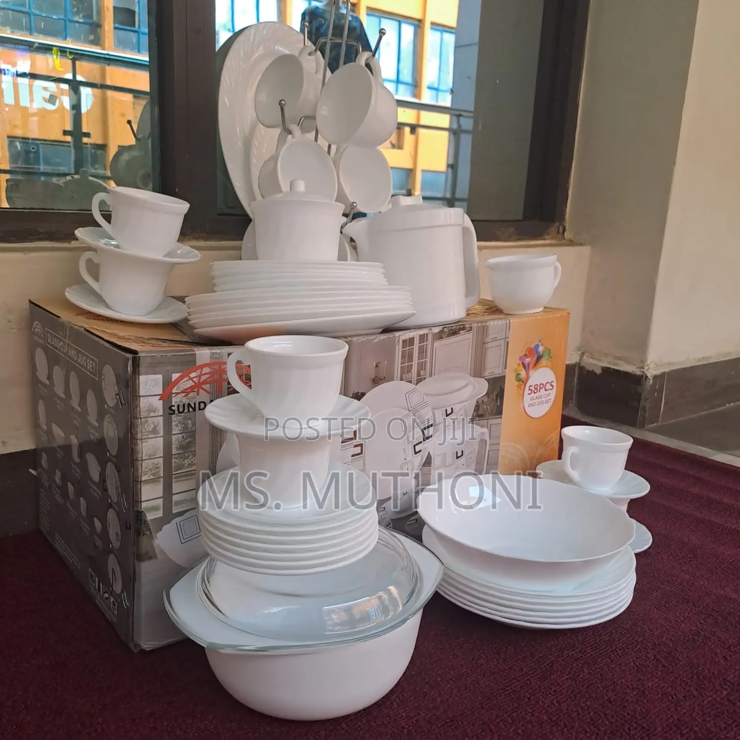 Offer ! 58pcs Ceramic Dinnerset*