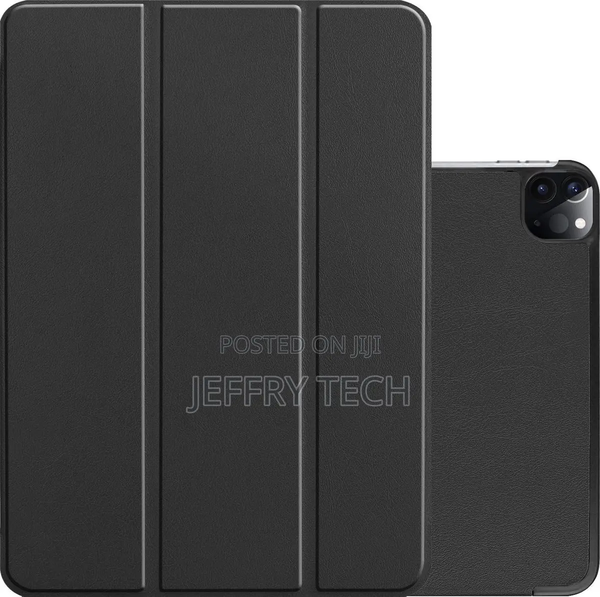 iPad Pro 2021 11 Inch Case Hard Cover Sleeve Book Case - Black