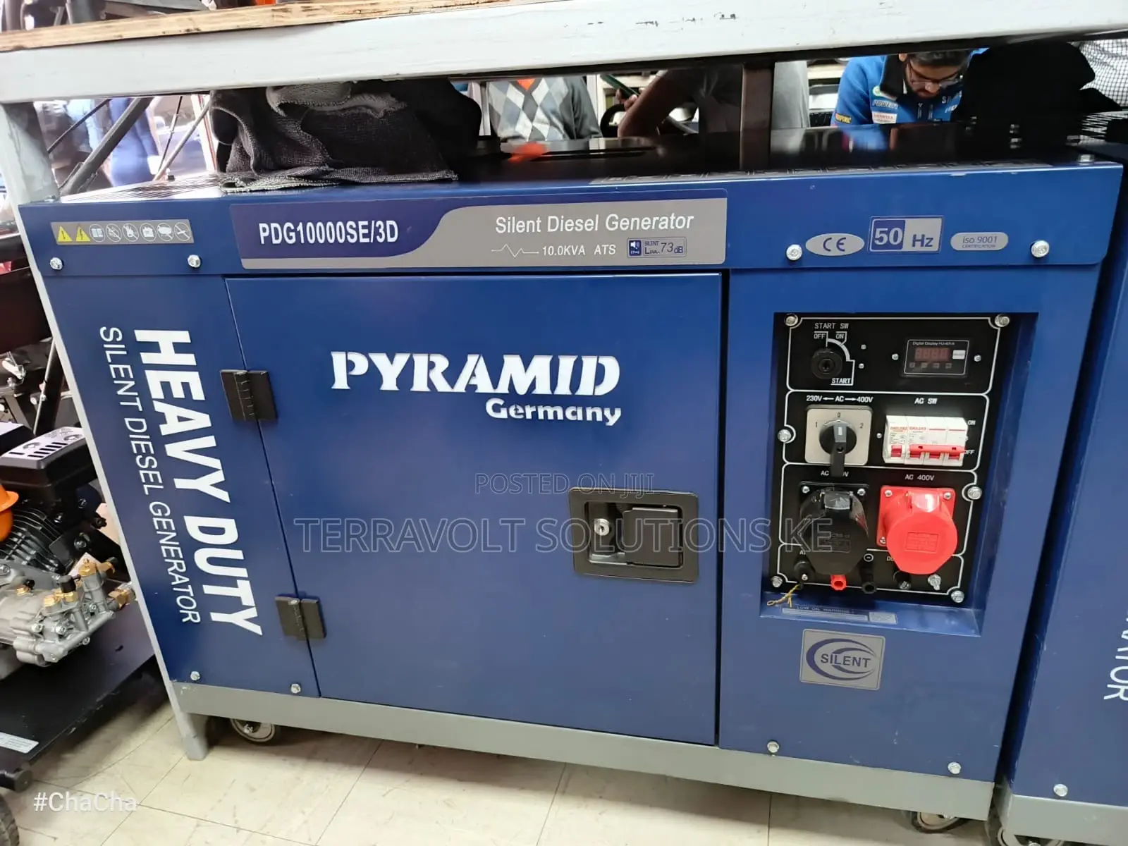 10kva Pyramid Germany Dual Phase Diesel Silent Generator With Ats