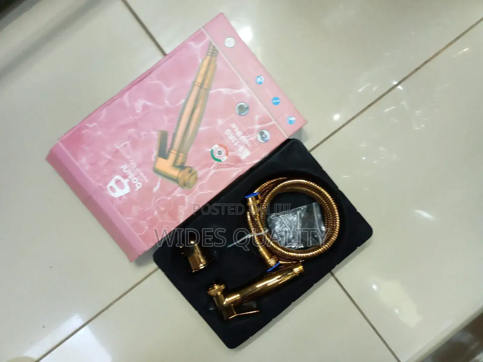 Arabic Shower Head. Bosoni Gold Hand Shower Head