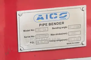 Aico Japan Swg-2a Pipe Bender 1/2 Inch To 4 Inch(12mm -100mm)