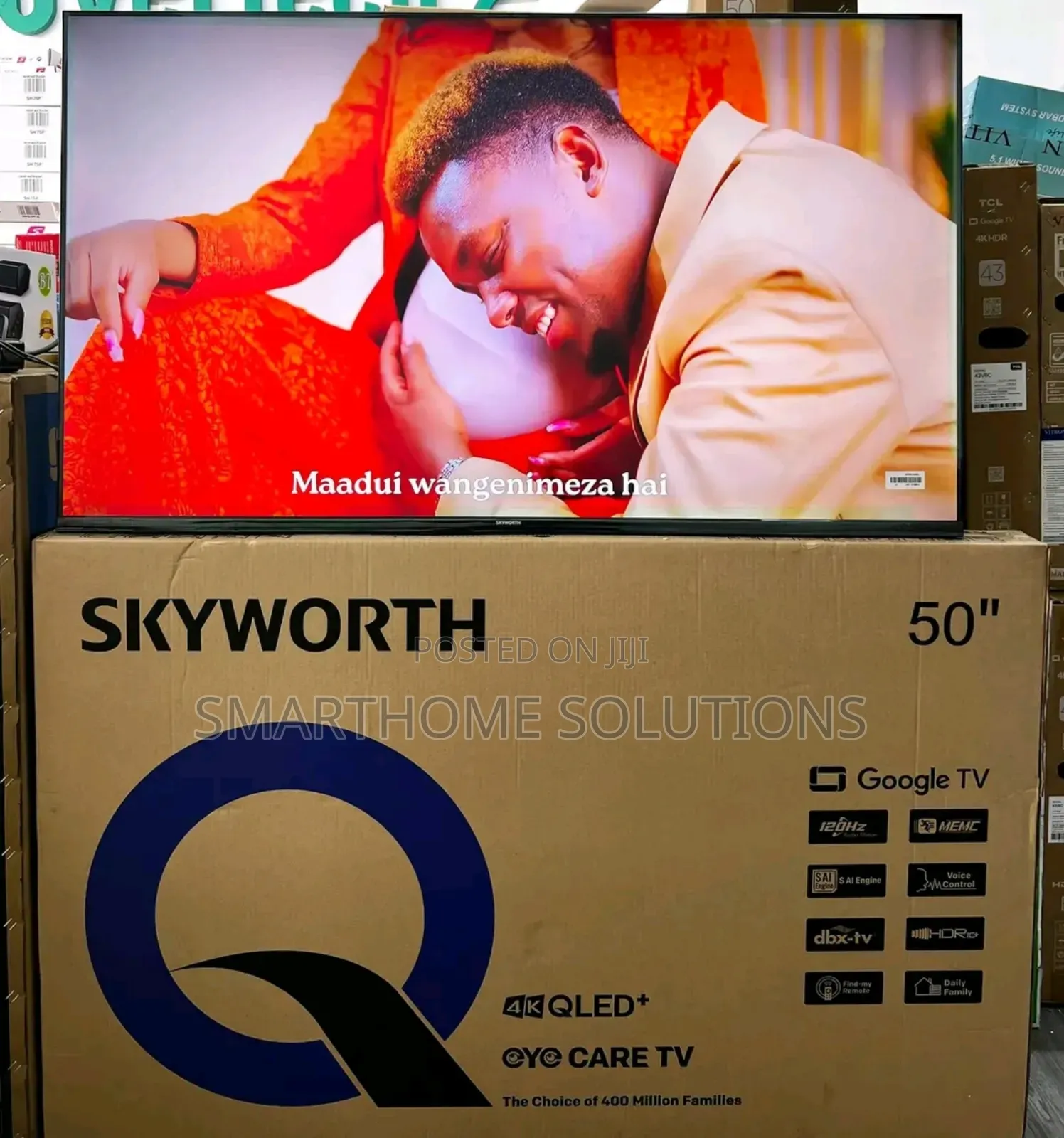 Skyworth 50” Qled Uhd Google Tv – Dolby Audio Hdr Support