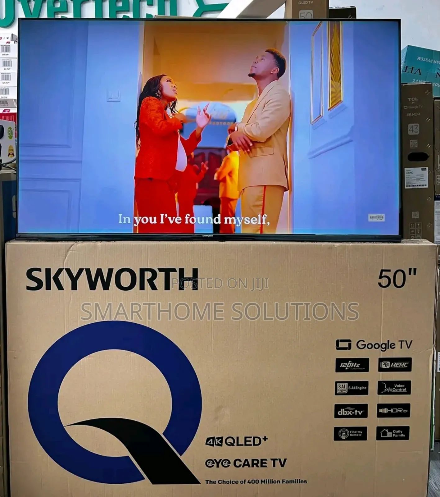 Skyworth 50” Google Smart Tv – Qled