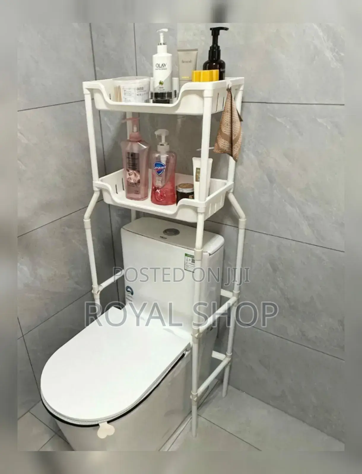 Toilet/Bathroom Organizer With Organizing Basket