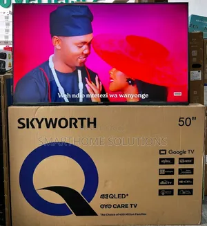 Skyworth 50" Qled Google Tv – Smart Entertainment Redefined