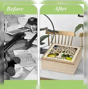 Handmade Wooden Coffee Organizer