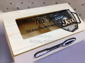 Compartment Wooden Tea Bag