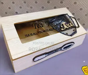 Compartment Wooden Coffee Organizer