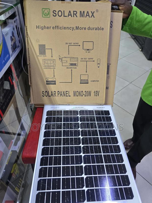 Solar Panel 20 Watts 18v