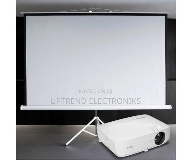 Projector Screen - main view