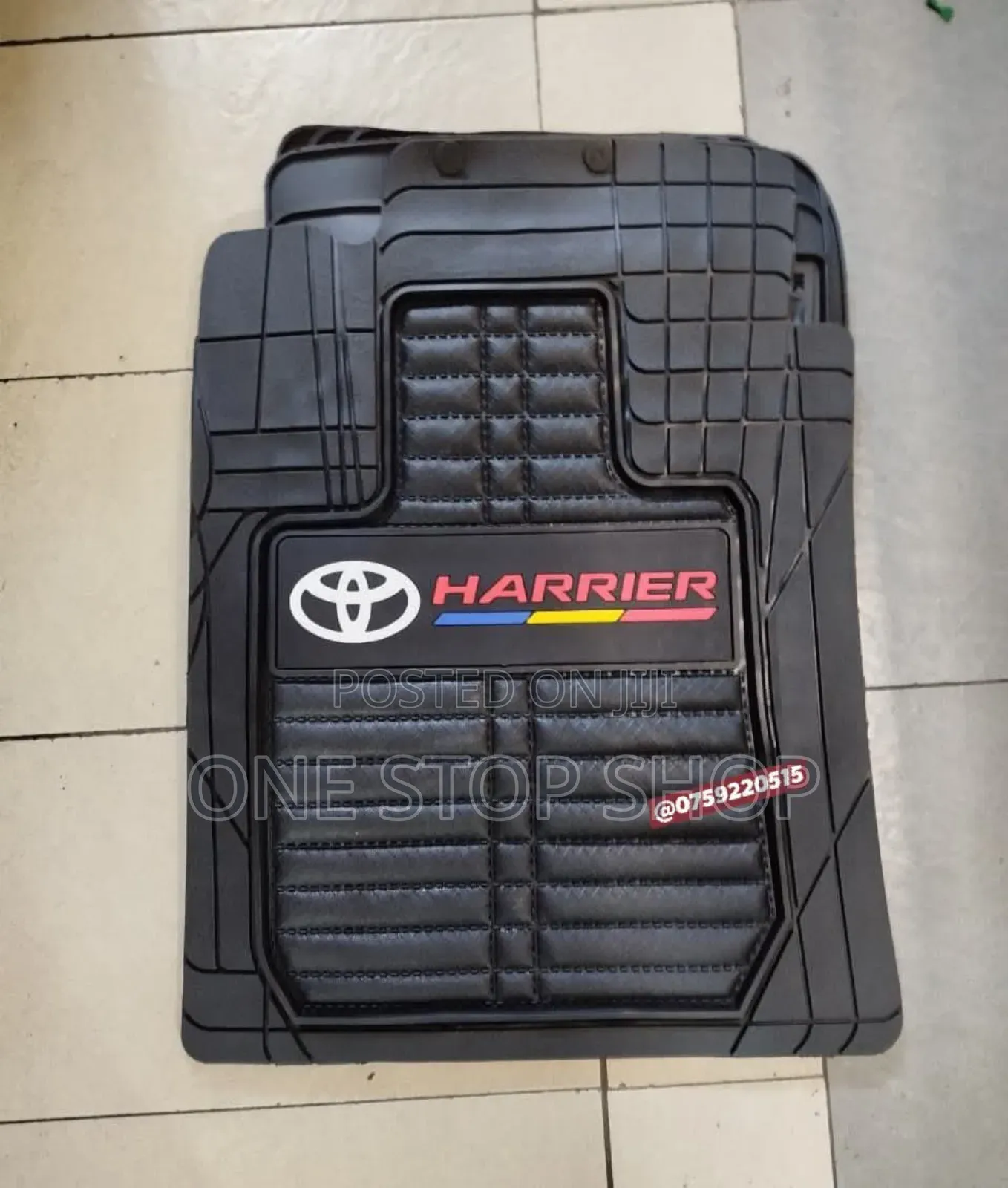 5pcs Harrier Branded Car Too R Carpet Mat
