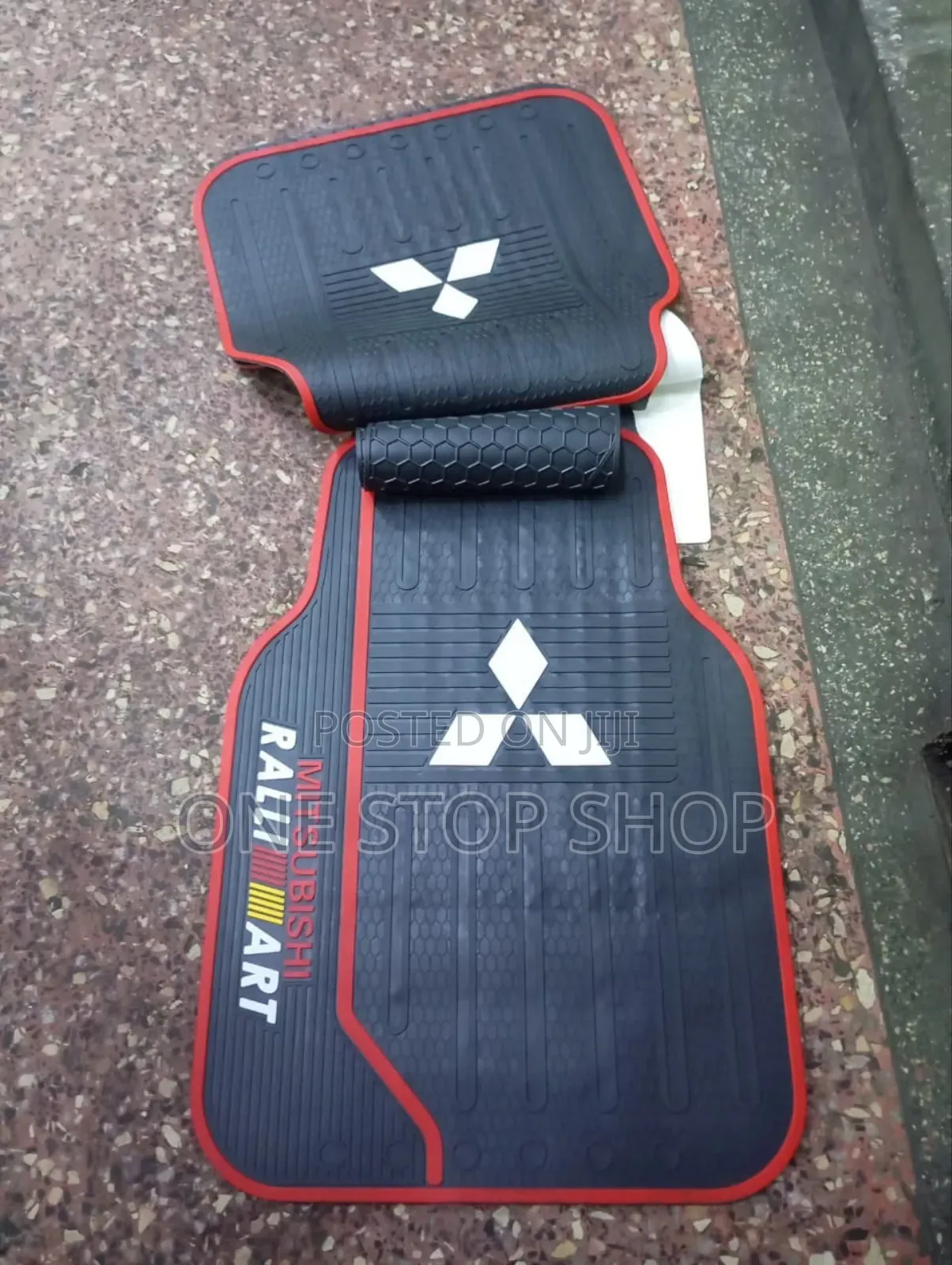5pc Mitsubishi Car Models Branded Floor Carpets