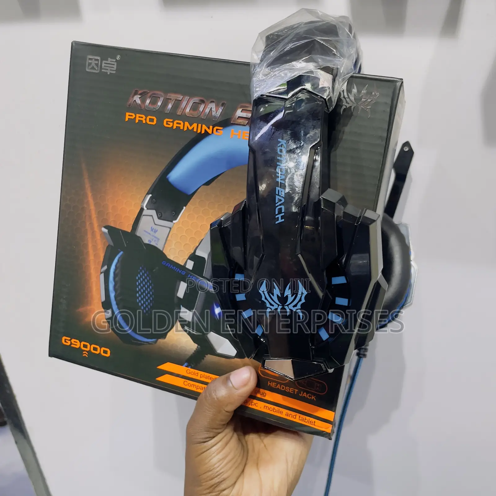 Kotion Each G9000 Pro Gaming Headsets With Noise Cancellations