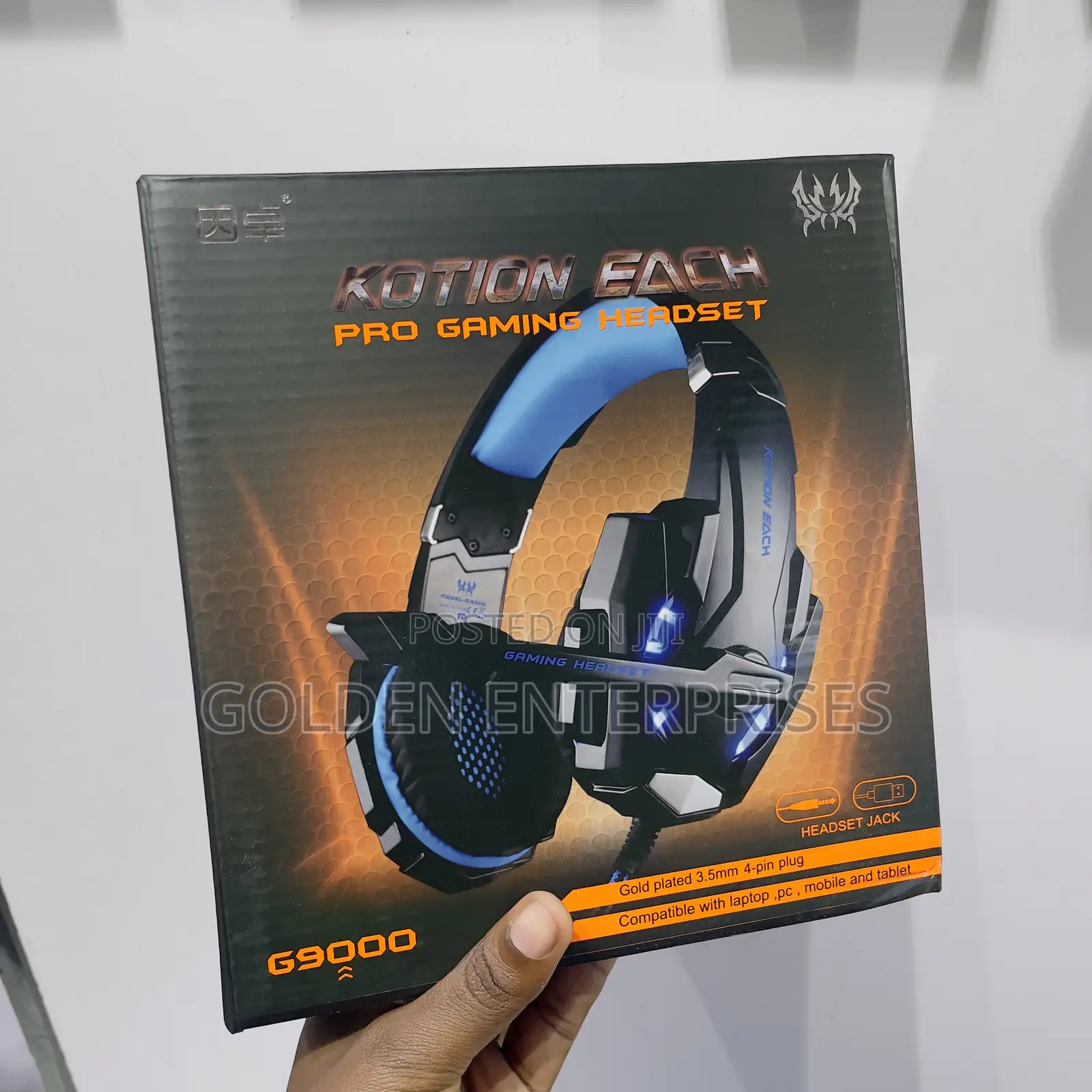 Kotion Each G9000 Pro Gaming Headsets With Noise Cancellations