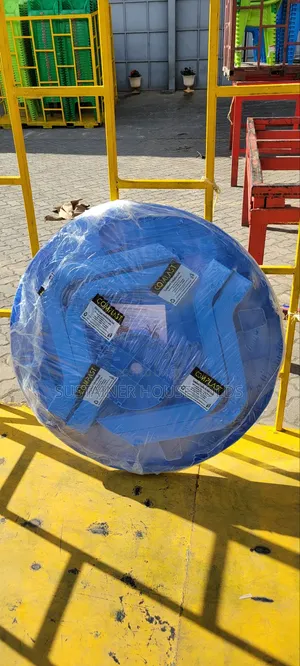 6 Seater Round Plastic Table, Plastic Table With an Umbrella Hole