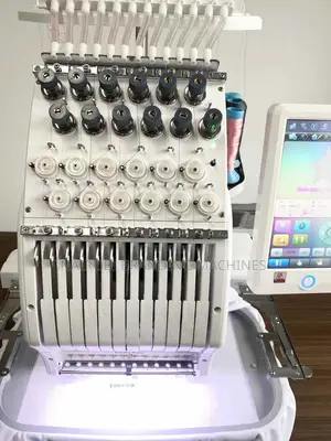 1 Head 9/12/15 Needles Computerized Embroidery Machine