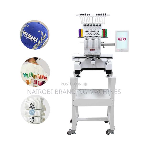 Latest 1 Head 12 Needle Embroidery Machine - Multi-Functional - thumbnail 2