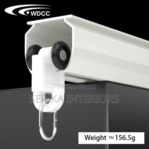 Aluminum Curtain Rails Curtain Rails Single Environmental Friendly