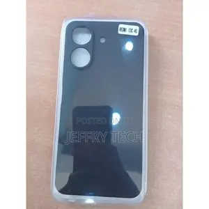 Redmi 13c Back Case Pouch Cover Silicone - Black
