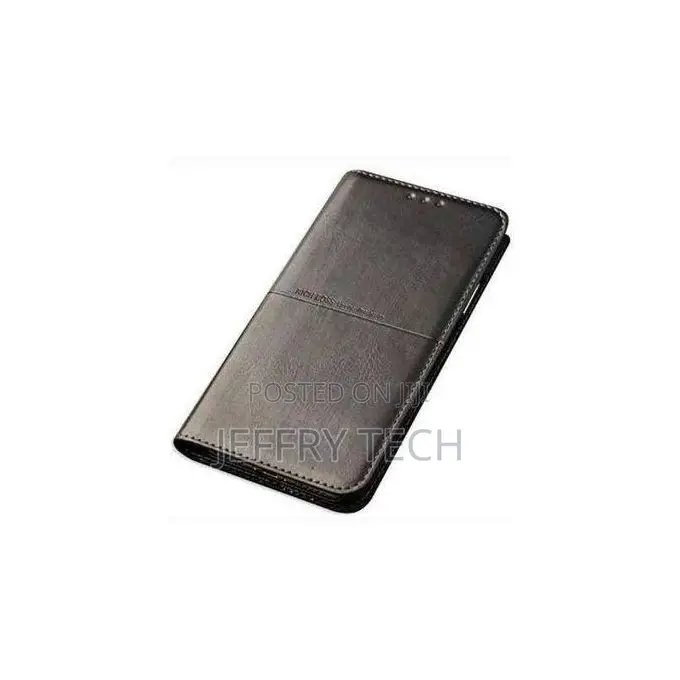 Redmi A3 Pro/ Redmi 14c Leather Flip Case - Black