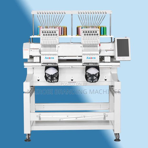 Computerized 2 Head 9 Needles Embroidery Machine