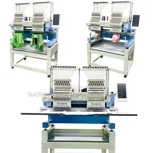 2 Head 9 Needles Embroidery Machine - Automatic Computerized