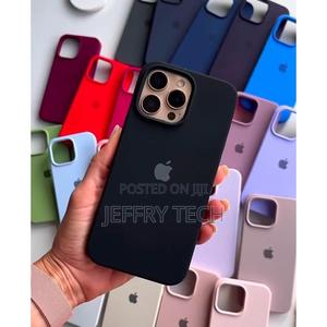 iPhone 12 Pro Max Silicone Phone Case Pouch With Camera Protection - thumbnail 2