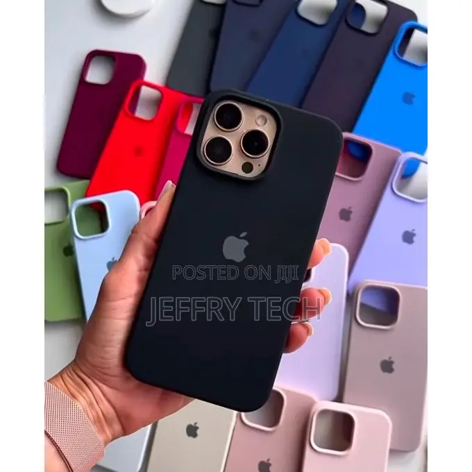 iPhone 12 Pro Max Silicone Phone Case Pouch With Camera Protection