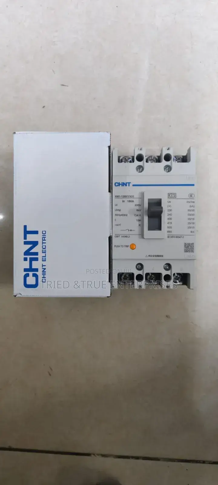 100amps 3 Pole Chint McCb Vd4es