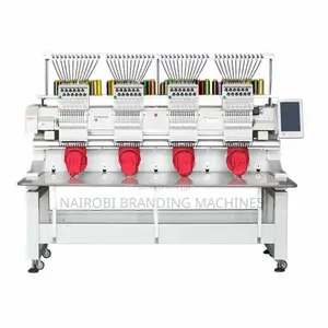 Factory 4 Head 12 Needles Embroidery Machine Home Computer Embroidery