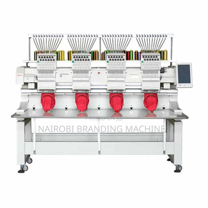 Factory 4 Head 12 Needles Embroidery Machine Home Computer Embroidery