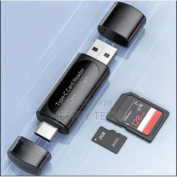 Usb Micro Sd Card Reader, 4in1 Type C Usb a to Sd Micro Sd SDX - main view