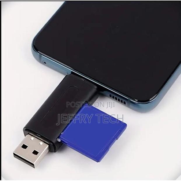 Usb Micro Sd Card Reader, 4in1 Type C Usb a to Sd Micro Sd SDX - thumbnail 2