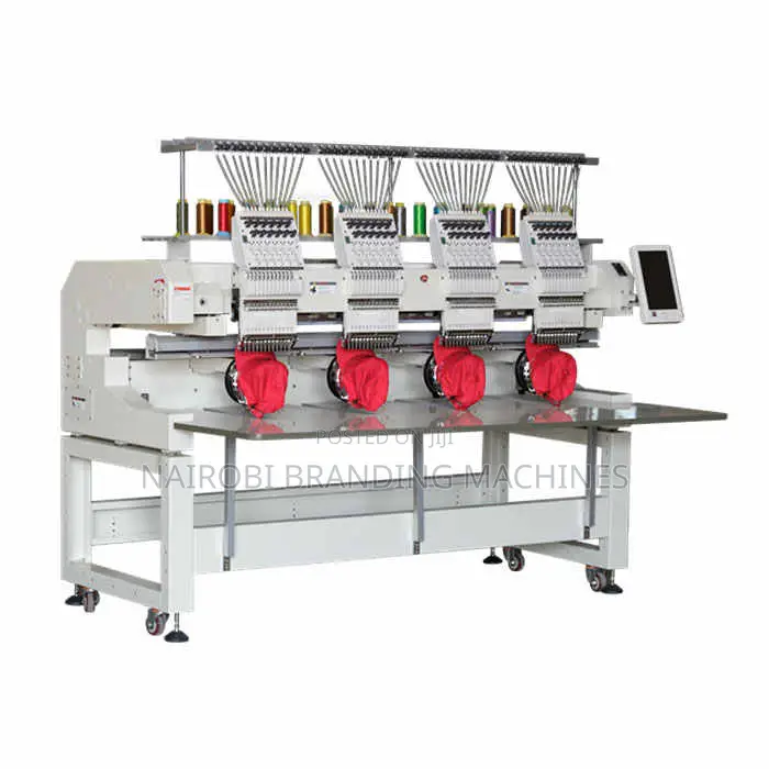 Factory 4 Head 12 Needles Embroidery Machine Home Computer Embroidery