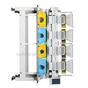 Factory 4 Head 12 Needles Embroidery Machine Home Computer Embroidery