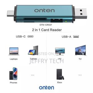 Onten Otn-Cr537 Usb Type-C Sd/Tf Card Reader With Usb 2.0 - thumbnail 2