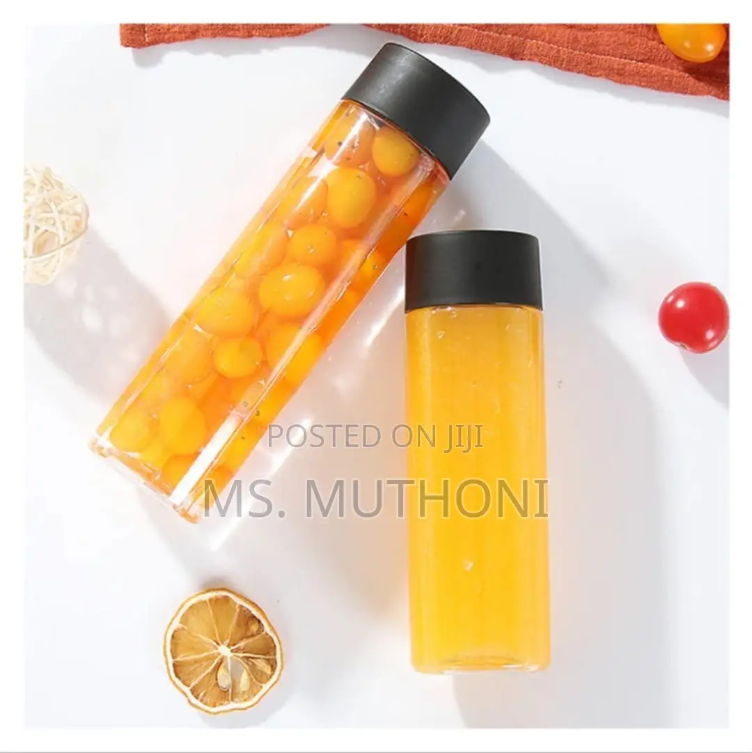 *Set of 4 Reusable Juice Bottles | 300ml 500ml*