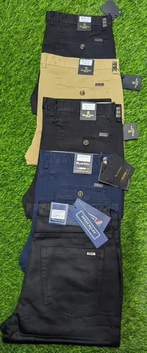 Men's Soft Kakhi Trousers