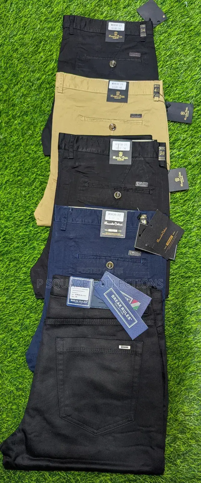 Men's Soft Kakhi Trousers