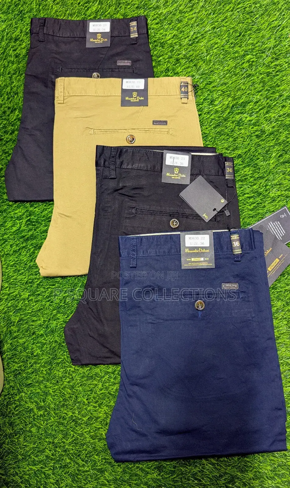 Men's Soft Kakhi Trousers